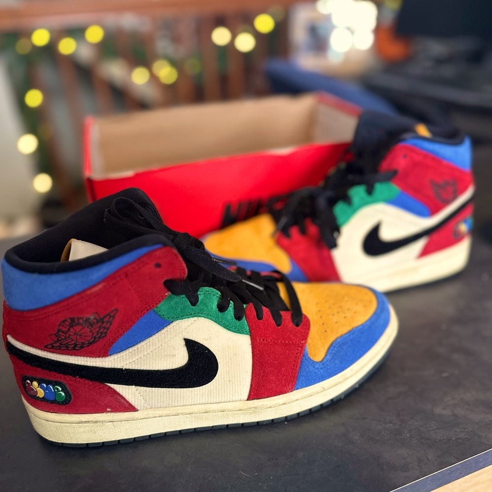 Jordan 1 Mid SE Fearless Blue the Great M8.5/W10